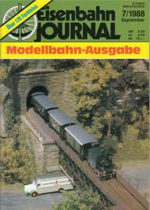 Eisenbahn Journal - Modellbahn Ausgabe 07/1988   (Z668) 