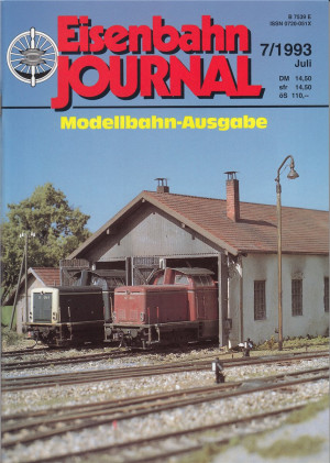 Eisenbahn Journal - Modellbahn Ausgabe 07/1993   (Z670) 