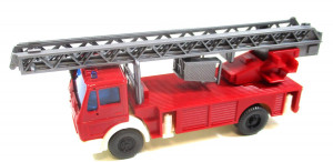 Wiking H0 1/87 (2) MB Feuerwehr Drehleiter Rettungskorb ohne OVP 