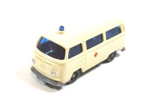 Wiking H0 1/87 VW T2 Bus DRK cremeweiß ohne OVP 