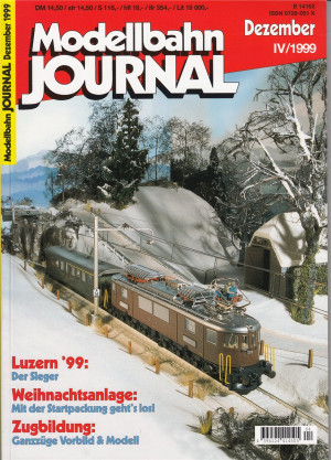 Eisenbahn Journal - Modellbahn Ausgabe 1999/IV   (Z688) 