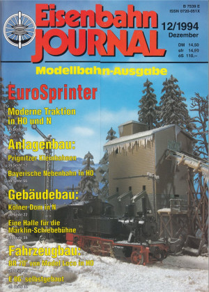 Eisenbahn Journal - Modellbahn Ausgabe 12/ 1994  (Z695) 