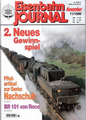 Eisenbahn Journal - Monatsheft  11/1996   (Z705) 