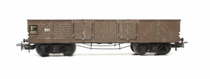 Märklin H0 331 offener Güterwagen Hochbordwagen aus Guss Metal (2294G)