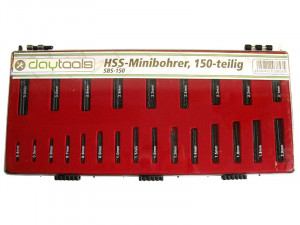 Mini Bohrer Set 150 teilig 0,4mm bis 3,2mm