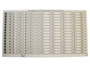 15 Stück Sparpack LED Waggonbeleuchtung kaltweiß H0 N TT