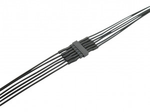 4 Stück Micro Steckverbinder 6-polig Stecker Buchse mit 0,04mm² Litze