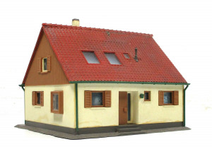 Fertigmodell H0 Kibri Siedlungshaus (H0-0243g)