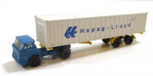 Arnold N 1:160 Henschel Containersattelzug Hapag LLoyd ohne OVP (6090g)