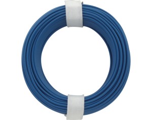 Donau Elektronik 118-2 Kupferschalt Litze 0,14 mm² / 10 m / blau    