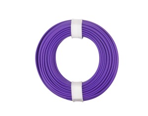 Donau Elektronik 125-016 Kupferschaltlitze 0,25 mm² / 10 m / violett    