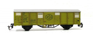 BTTB 14152 TT Gedeckter Güterwagen Grs212 SJ ASG OVP (2036g)