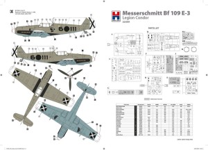 Hobby 2000 1:32 32009 Messerschmitt Bf 119 E-3 Legion Condor