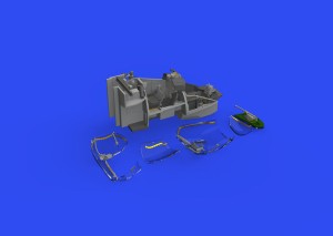 Eduard Accessories 1:48 648857 Mi-24V cockpit turquoise PRINT & SPACE 1/48 EDUARD/ZVEZDA