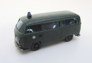 Spur H0 1:87 Wiking VW Bus Polizei Fahrzeug  (06/14)