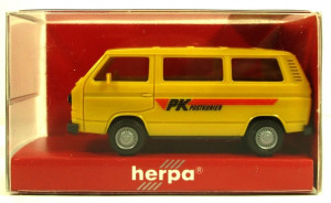 Spur H0 1/87 Herpa 4127 PKW VW Bully Bus Postkurier - OVP - (18 / 38)