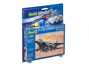Revell 1:144 63972 Model Set F-15E STRIKE EAGLE & b