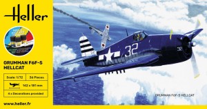 Heller 1:72 56272 STARTER KIT F6F Hellcat