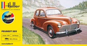 Heller 1:43 56160 STARTER KIT Peugeot 203