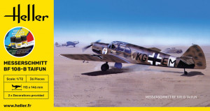 Heller 1:72 56231 STARTER KIT Messerschmitt Bf 108 B Taifun