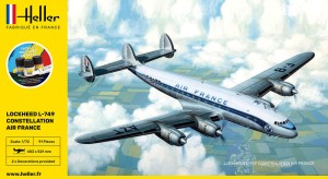 Heller 1:72 56310 STARTER KIT L-749 Constellation A.F.