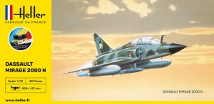 Heller 1:72 56321 STARTER KIT Mirage 2000 N