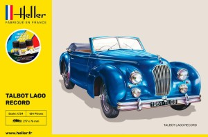 Heller 1:24 56711 STARTER KIT Talbot Lago Record