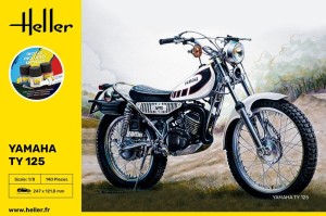 Heller 1:8 56902 STARTER KIT TY 125 Bike