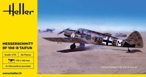 Heller 1:72 80231 Messerschmitt Bf 108 B Taifun