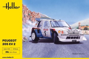 Heller 1:24 80716 Peugeot 205 EV 2