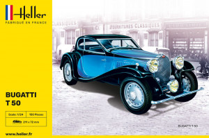 Heller 1:24 80706 Bugatti T 50