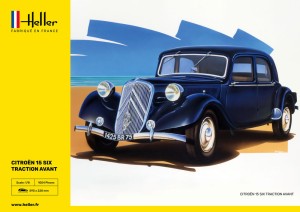 Heller 1:8 80799 Citroen 15 SIX Traction Avant