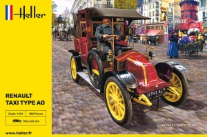 Heller 1:24 30705 Renault Taxi Type AG