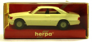 Herpa H0 1/87 2087 PKW Mercedes 560 SEC - OVP -  (45 / 21)