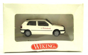 Spur H0 1:87 Wiking PKW Telekom VW Golf Weiß (06/51)