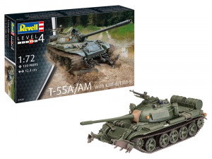 Revell 1:72 3328 T-55A/AM with KMT-6/EMT-5