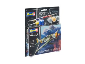 Revell 1:72 63898 Model Set Focke Wulf Fw190 F-8