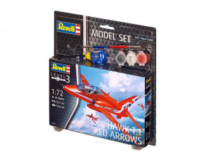 Revell 1:72 64921 Model Set BAe Hawk T.1 Red Arrow