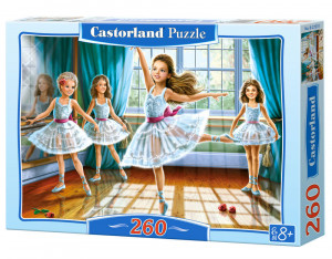Castorland  B-27231 Little Ballerinas,Puzzle 260 Teile