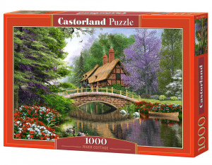 Castorland  C-102365-2 River Cottage,Puzzle 1000 Teile