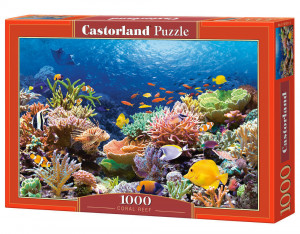 Castorland  C-101511-2 Coral Reef Fishes,Puzzle 1000 Teile