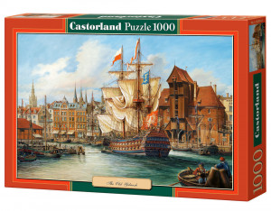 Castorland  C-102914-2 The Old Gdansk,Puzzle 1000 Teile