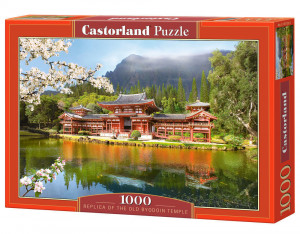 Castorland  C-101726-2 Replica of the old byoden Temple,Puzzle1