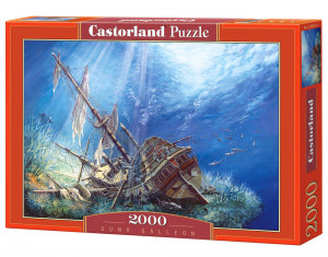 Castorland  C-200252-2 Sunk Galleon Puzzle 2000 Teile