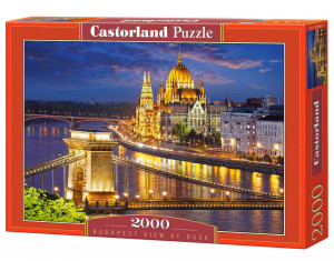 Castorland  C-200405-2 Budapest view at dusk,Puzzle 2000 Teile