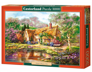 Castorland  C-300365-2 Twilight at Woodgreen Pond,Puzzle 3000 T