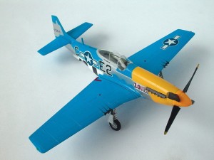 Easy Model 1:72 36301 P51D Mustang Louiv E2C 375th fs, 361th fg