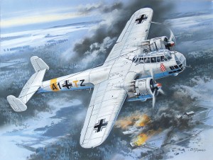 ICM 1:72 72304 Do 17Z-2 WWII German Bomber