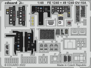 Eduard Accessories 1:48 FE1240 OV-10A for ICM