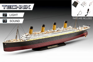 Revell 1:400 458 RMS Titanic - Technik